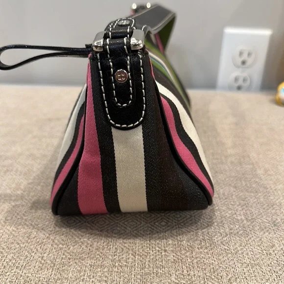 Kate Spade Striped Handbag Vintage - Picture 5 of 10